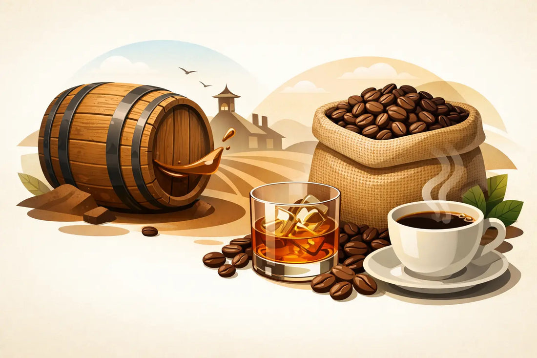 What Whiskey Barrel Aged Coffee Beans Taste Like