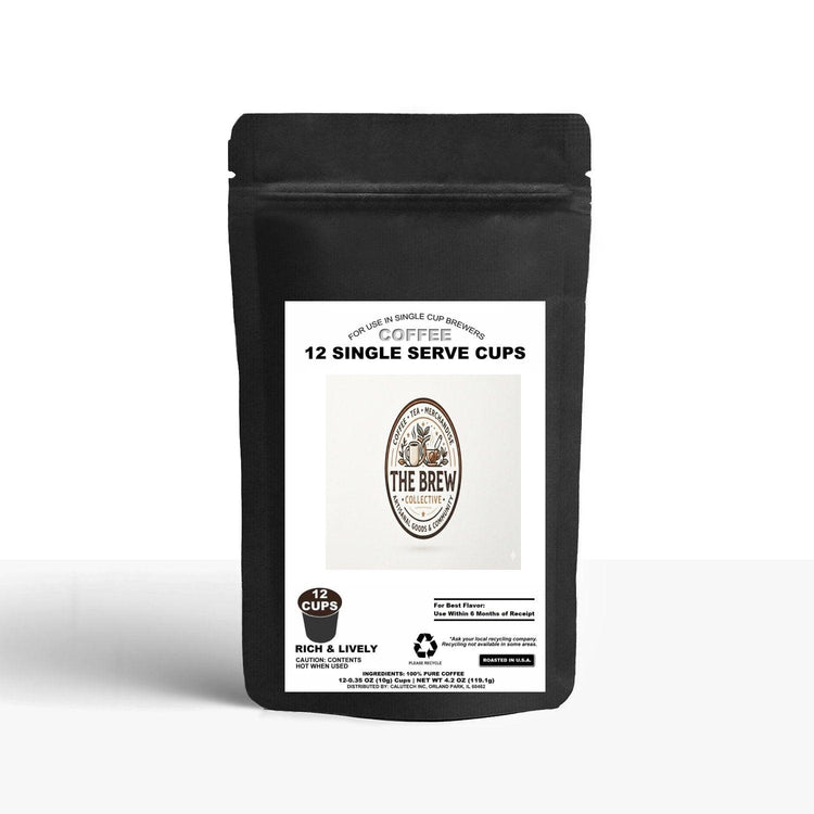 12 Pack Single Serve Coffee Capsules box from The Brew Collective