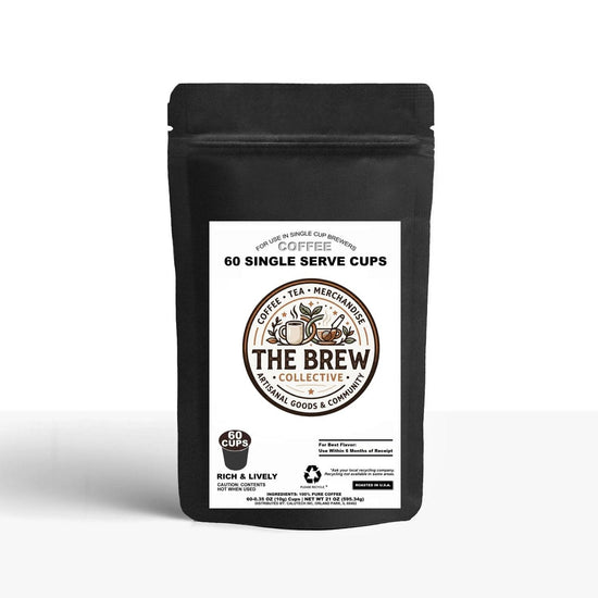 60 Pack Single Serve Coffee Capsules box from The Brew Collective