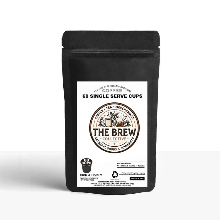 60 Pack Single Serve Coffee Capsules box from The Brew Collective