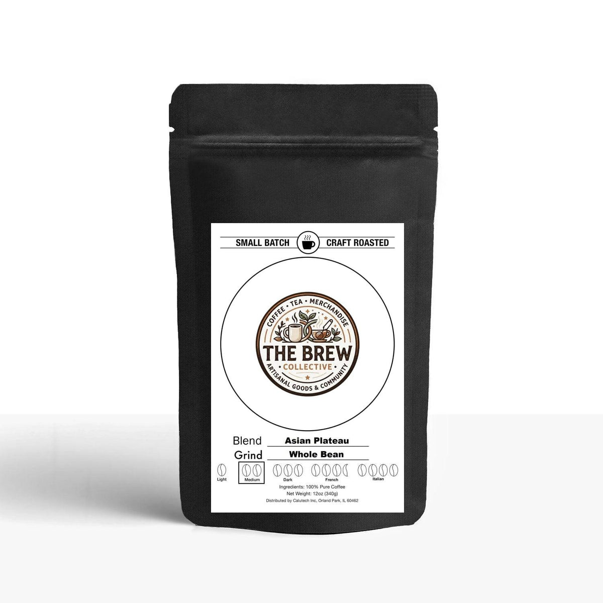 Asian Plateau Blend coffee bag from The Brew Collective