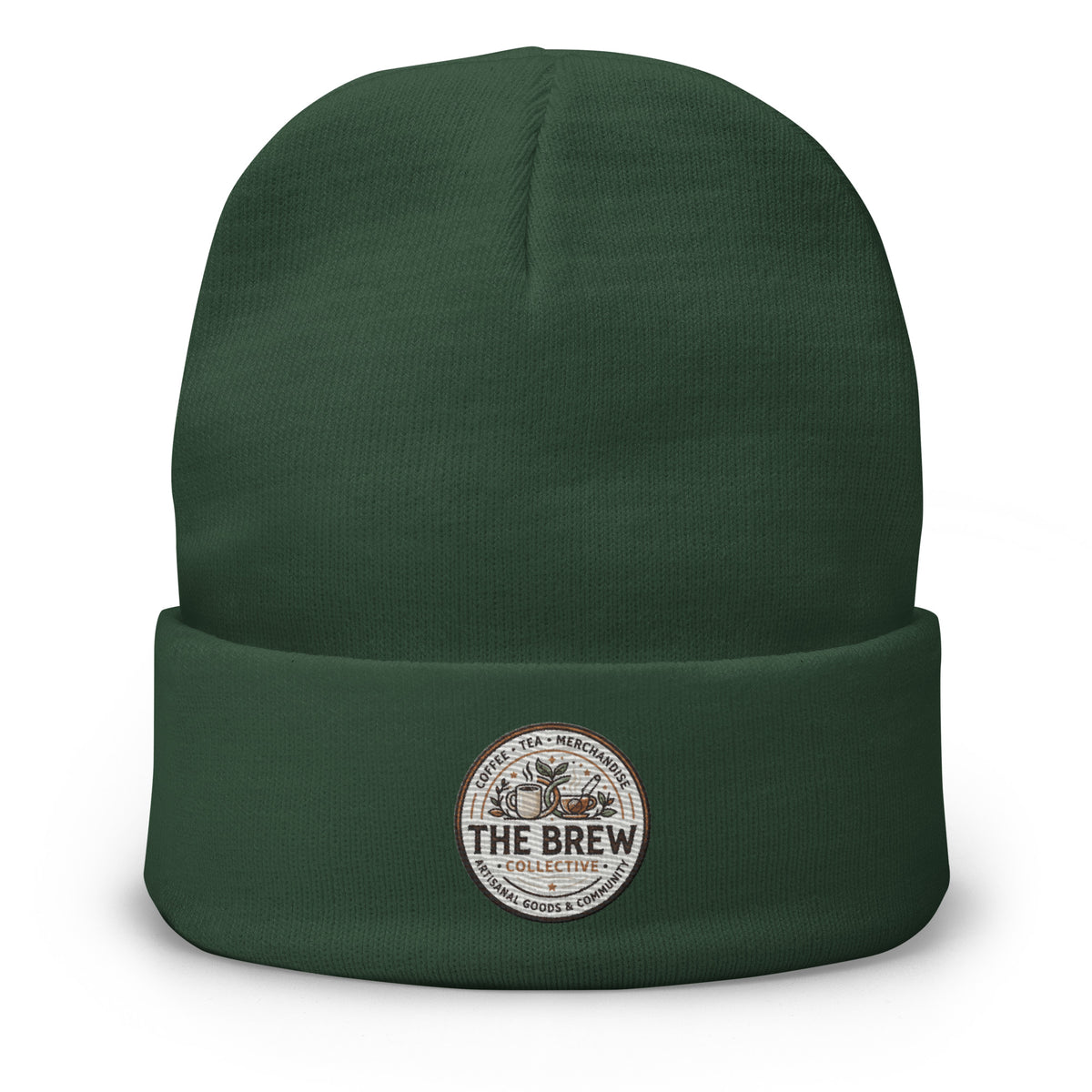 The Brew Collective Embroidered Beanie