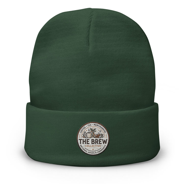 The Brew Collective Embroidered Beanie