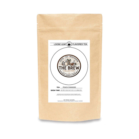 Peach Paradise loose leaf tea from The Brew Collective