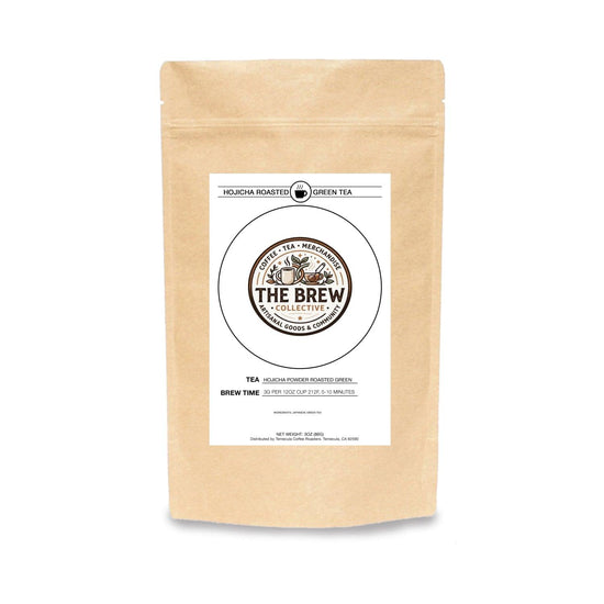 Hojicha loose leaf tea from The Brew Collective
