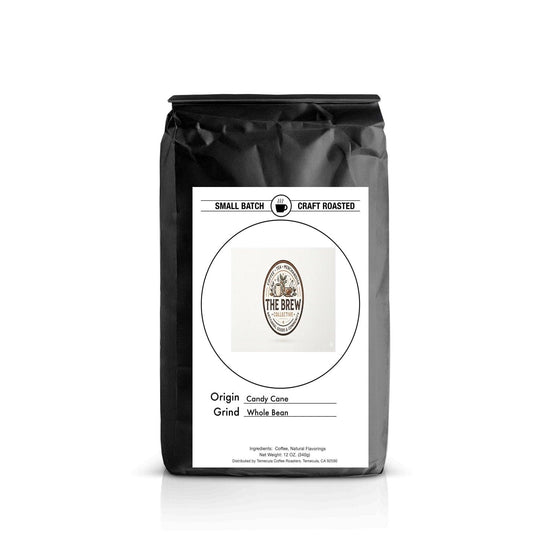 Candy Cane Flavored Coffee coffee bag from The Brew Collective
