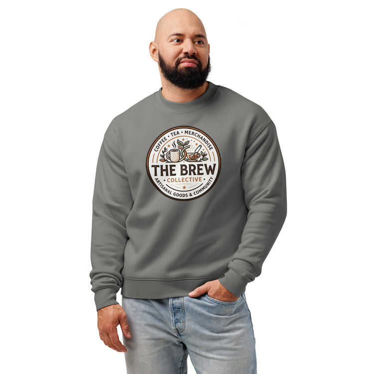 The Brew Collective Unisex Relax Crew Neck Sweatshirt