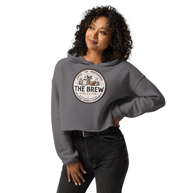 The Brew Collective Crop Hoodie